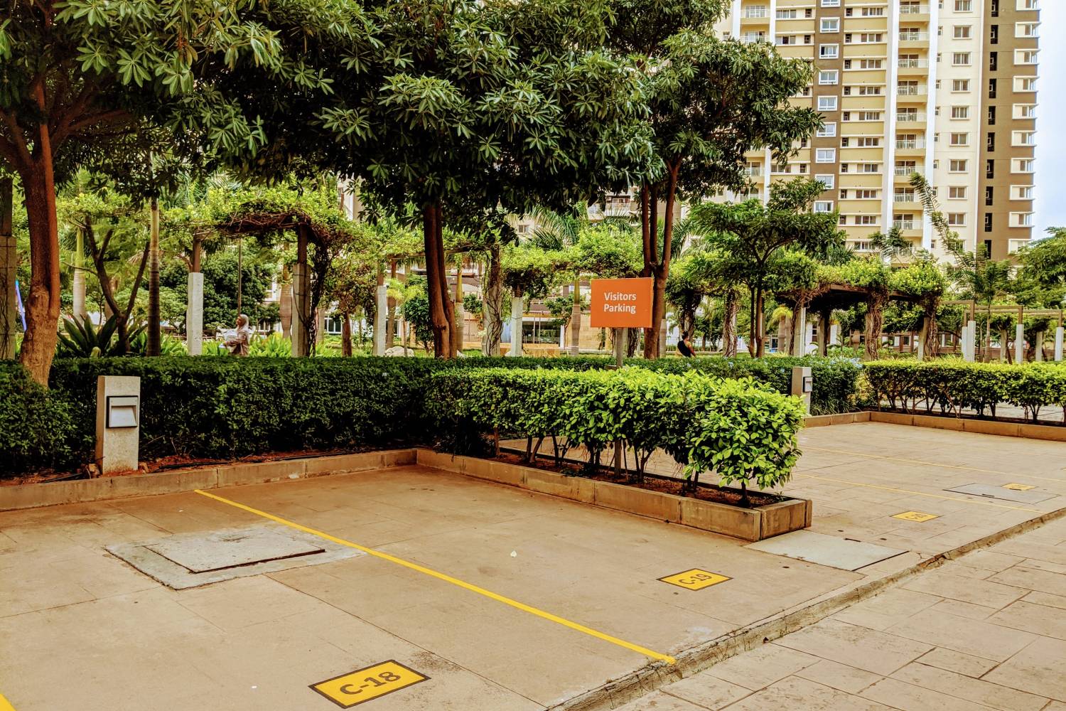 Greenage Visitor Parking